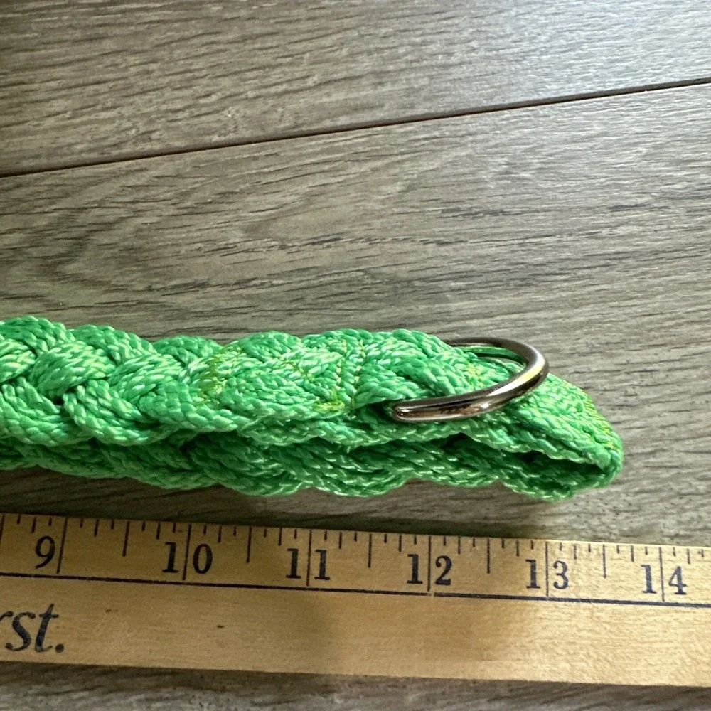 Unbranded Braided Rope Dog CollarNautical Woven BuckleLG 1